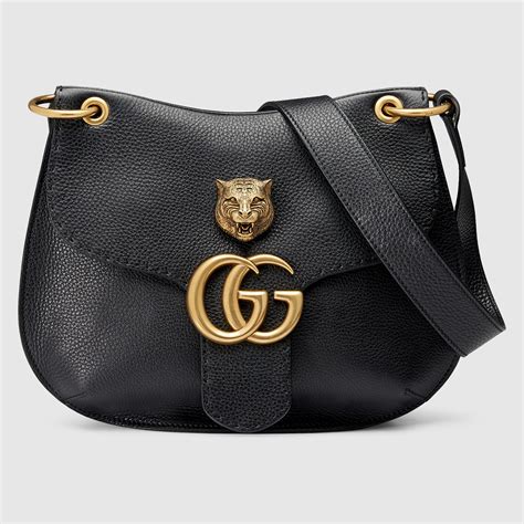 gucci hygne bag|Gucci leather shoulder bag.